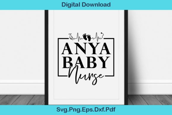 Anya Baby Nurse Shirt Graphics for Crafts