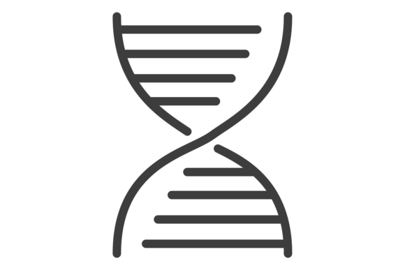DNA Icon: Medical Graphics for Crafts