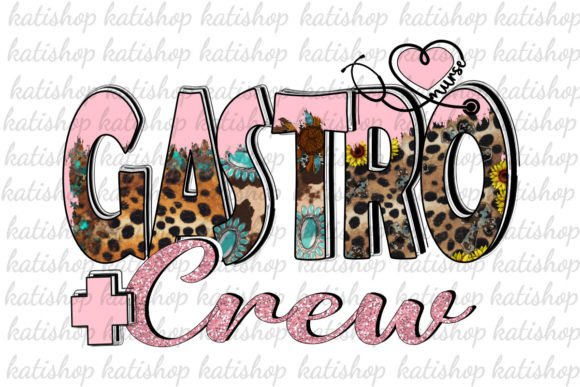 Gastro Crew Western Nurse Graphics for Crafts