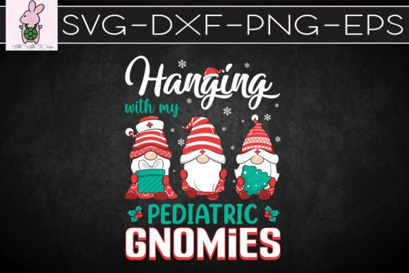 Gnomies Pediatric Nurse Graphics for Crafts