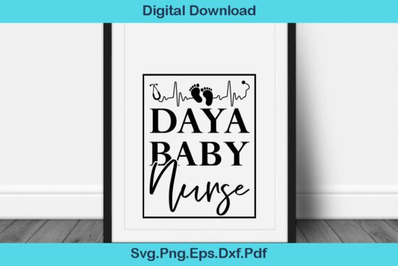 Graphics for Crafts: Daya Baby Nurse Shirt