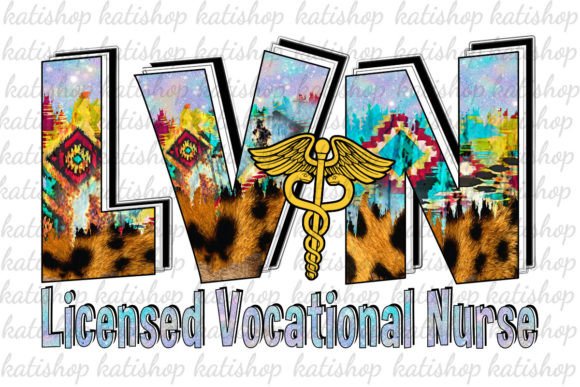 LVN Nurse PNG for Crafts & Graphics