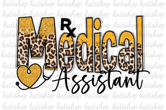 Medical Assistant Yellow Graphics & Crafts