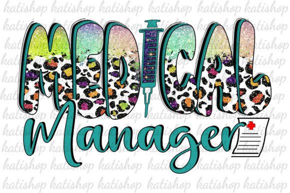 Medical Manager Leopard Png Sublimation Graphics Crafts