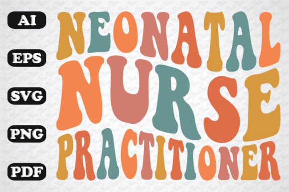 Neonatal Nurse Graphics for Crafts