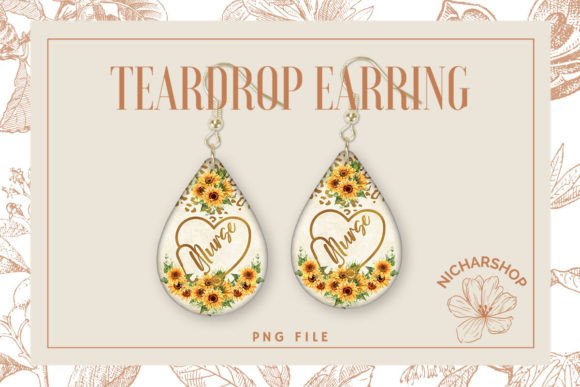 Nurse Flower Graphics for Crafts & Design