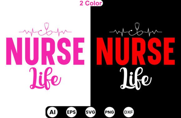 Nurse Tshirt Design Graphics for Crafts