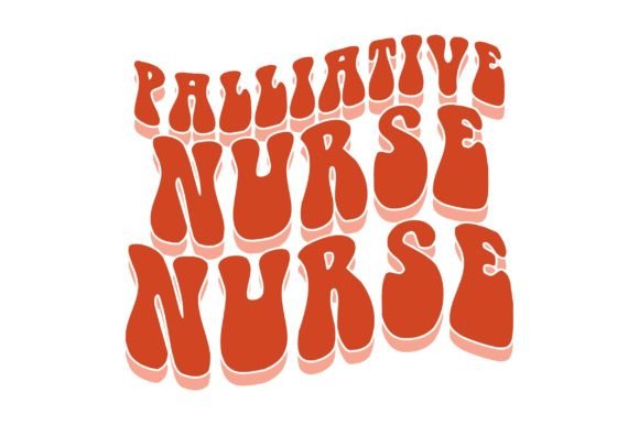 Palliative Nurse Graphics for Crafts