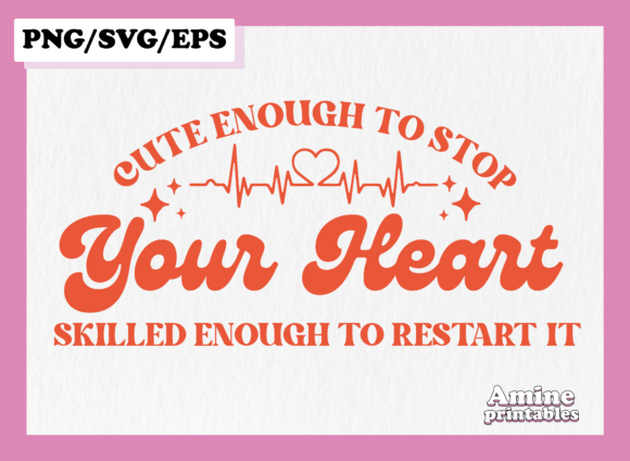 Retro Cute Nurse Graphics for Crafts
