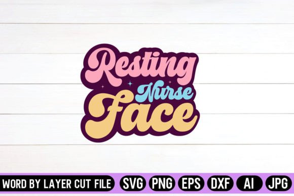 Retro Nurse Graphics for Crafts & Blogs