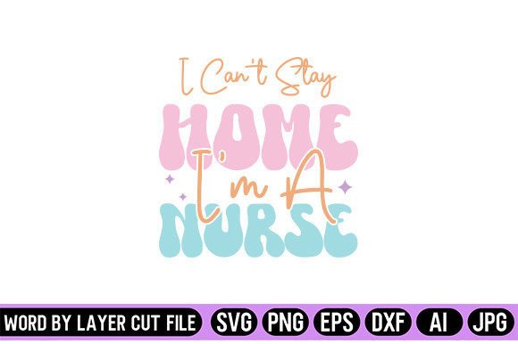 Retro Nurse Graphics for Crafts Branding