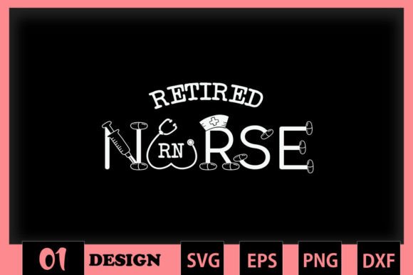 Review: Retired Nurse RN Nurse Doodle for Embroidery